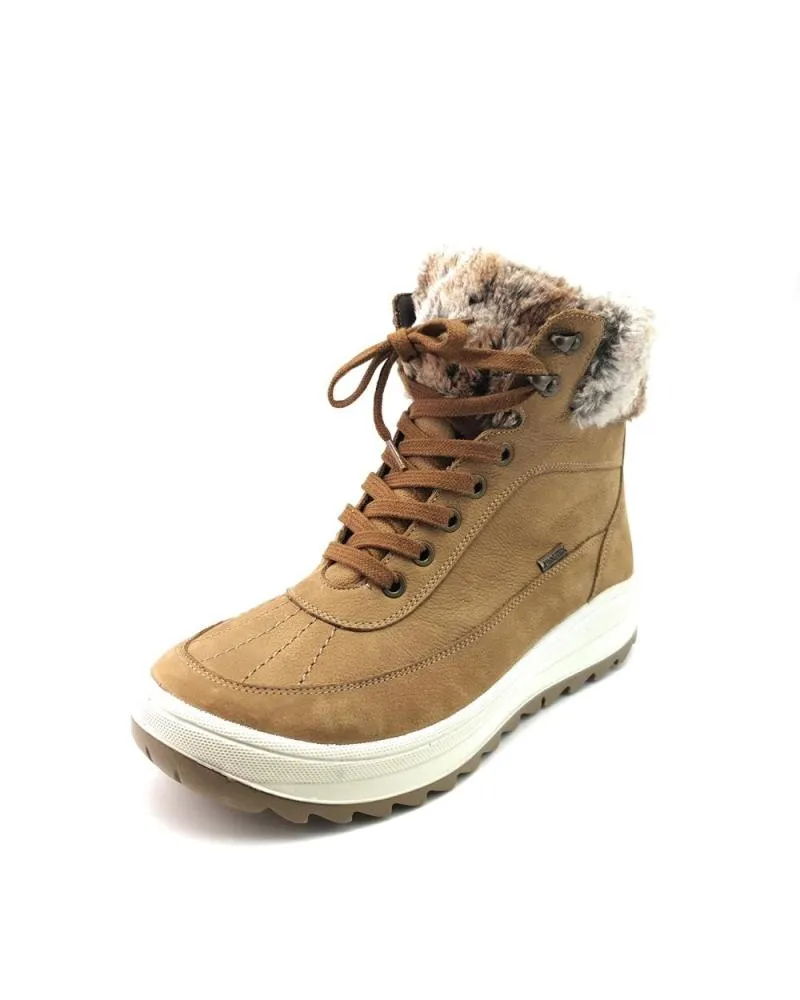 Botines de Mujer IMAC 259068 SERRAJE CUERO CAMEL