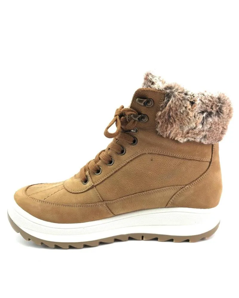 Botines de Mujer IMAC 259068 SERRAJE CUERO CAMEL