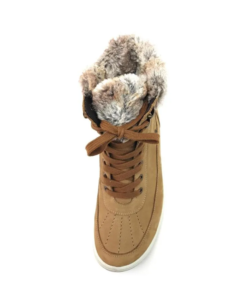 Botines de Mujer IMAC 259068 SERRAJE CUERO CAMEL