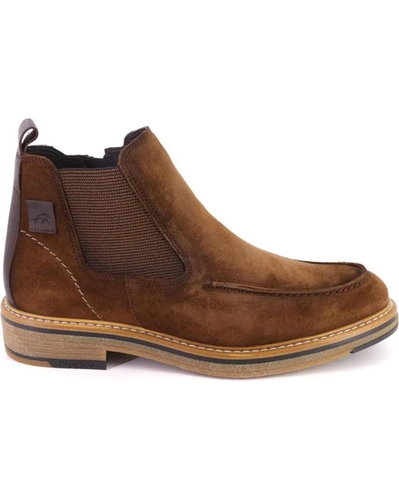 BOTINES FLUCHOS  DE HOMBRE F1821 BOTAS DE HOMBRE ANTESERRAJE  CUERO