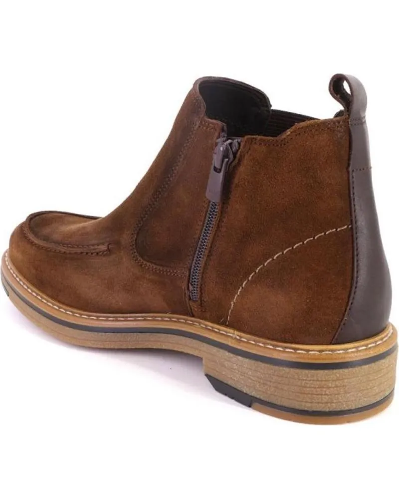 BOTINES FLUCHOS  DE HOMBRE F1821 BOTAS DE HOMBRE ANTESERRAJE  CUERO