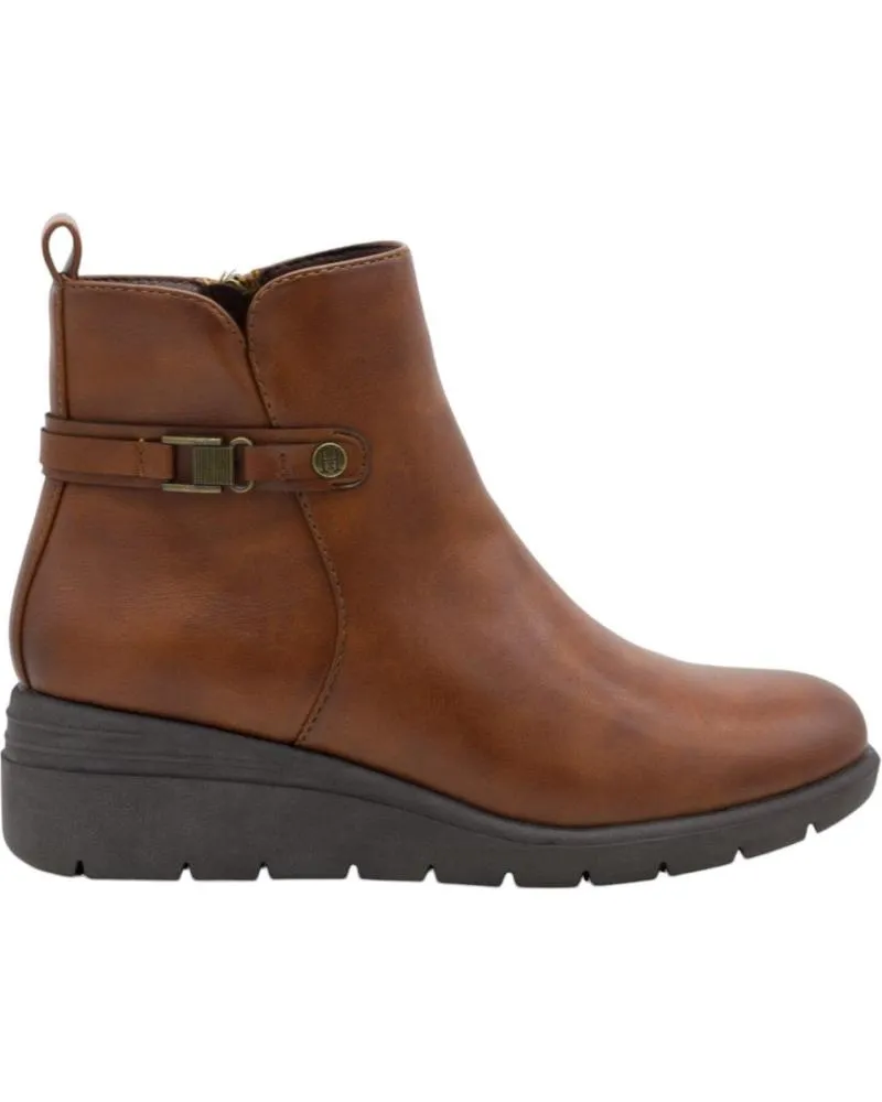 Botines HISPAFLEX  de Mujer 2430  CUERO