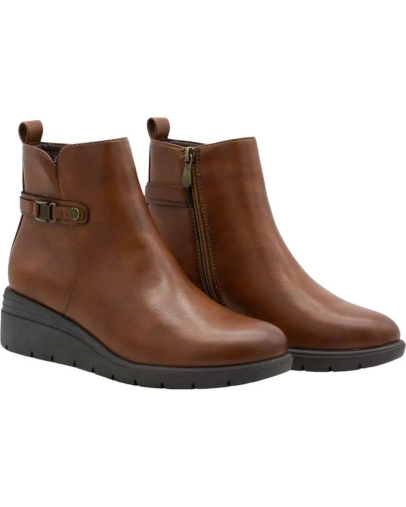 Botines HISPAFLEX  de Mujer 2430  CUERO