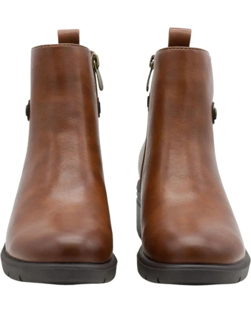 Botines HISPAFLEX  de Mujer 2430  CUERO