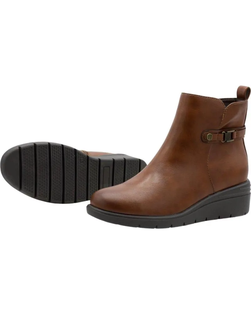 Botines HISPAFLEX  de Mujer 2430  CUERO