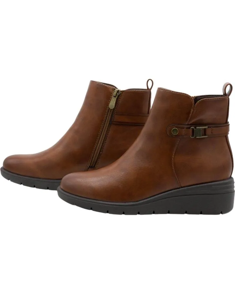 Botines HISPAFLEX  de Mujer 2430  CUERO