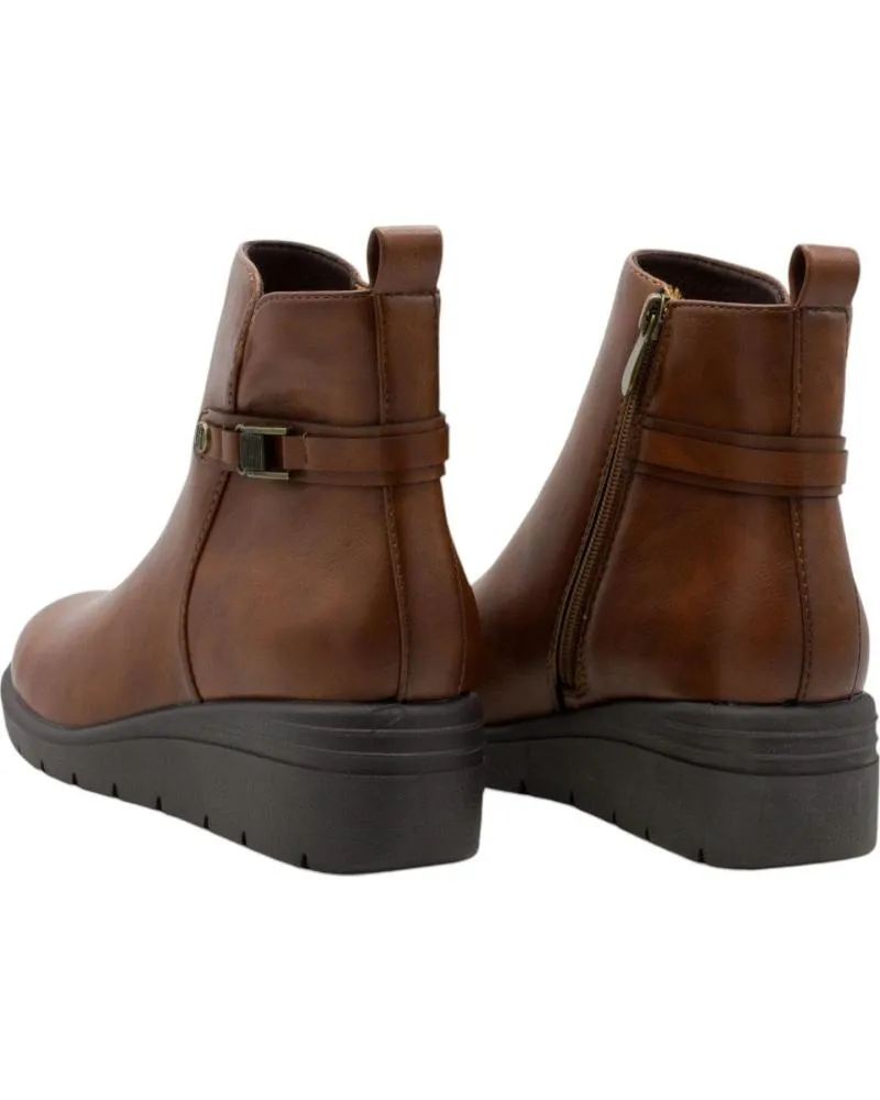 Botines HISPAFLEX  de Mujer 2430  CUERO