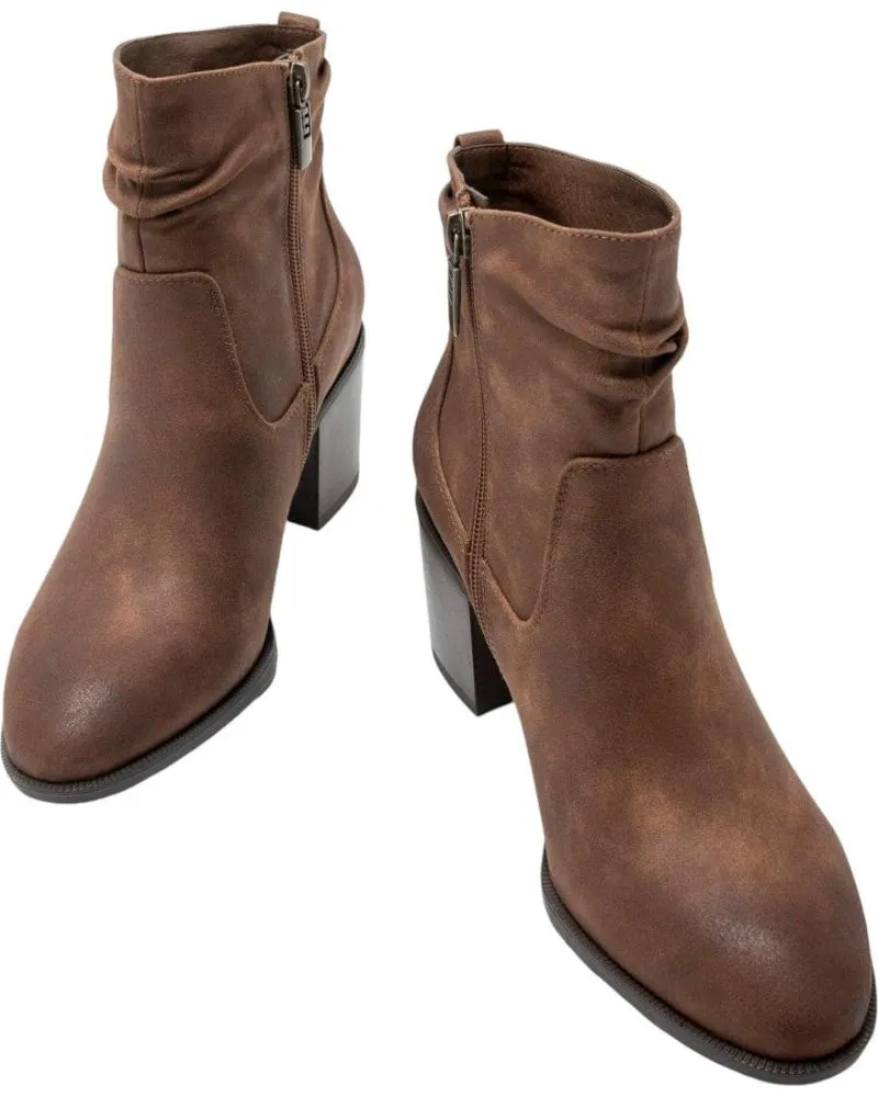 Botines MTNG  de Mujer MUSTANG 59501  CUERO