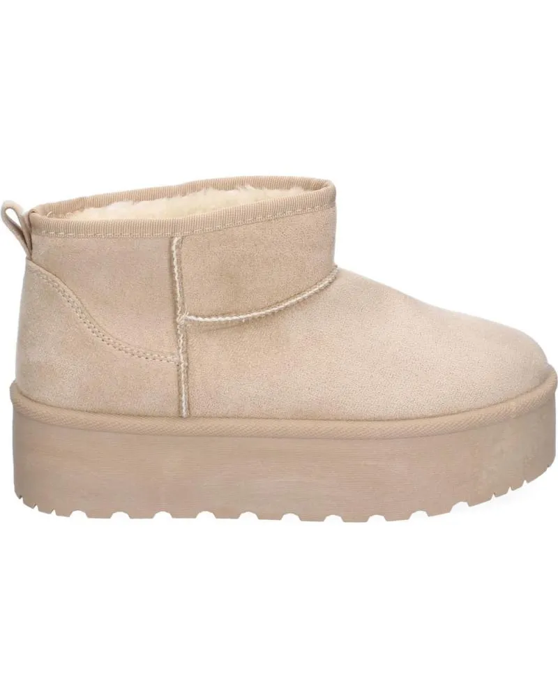 Botines PUNTOSALAO  de Mujer BOTAS AUSTRALIANAS DE PLATAFORMA Y PELO PARA MUJER COLOR BEI  VARIOS COLORES