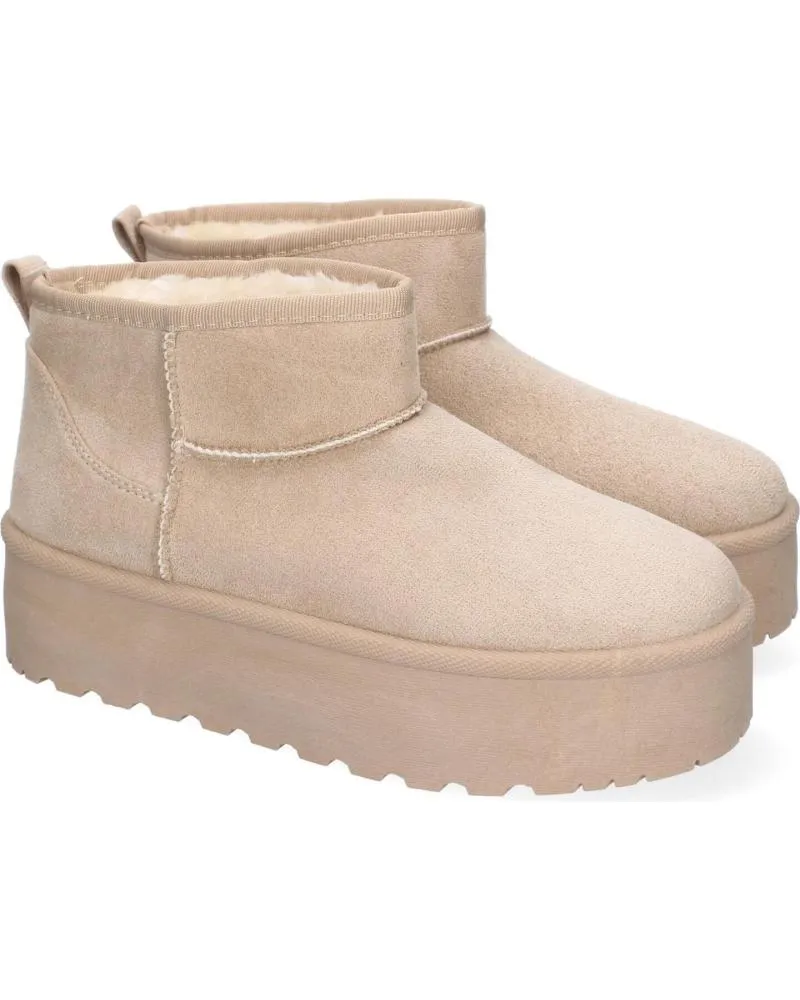 Botines PUNTOSALAO  de Mujer BOTAS AUSTRALIANAS DE PLATAFORMA Y PELO PARA MUJER COLOR BEI  VARIOS COLORES