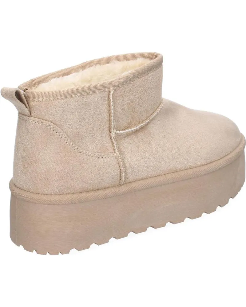 Botines PUNTOSALAO  de Mujer BOTAS AUSTRALIANAS DE PLATAFORMA Y PELO PARA MUJER COLOR BEI  VARIOS COLORES