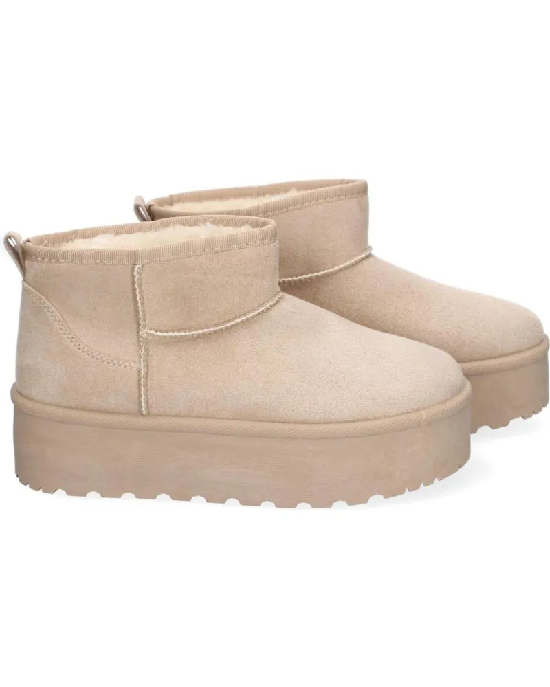 Botines PUNTOSALAO  de Mujer BOTAS AUSTRALIANAS DE PLATAFORMA Y PELO PARA MUJER COLOR BEI  VARIOS COLORES