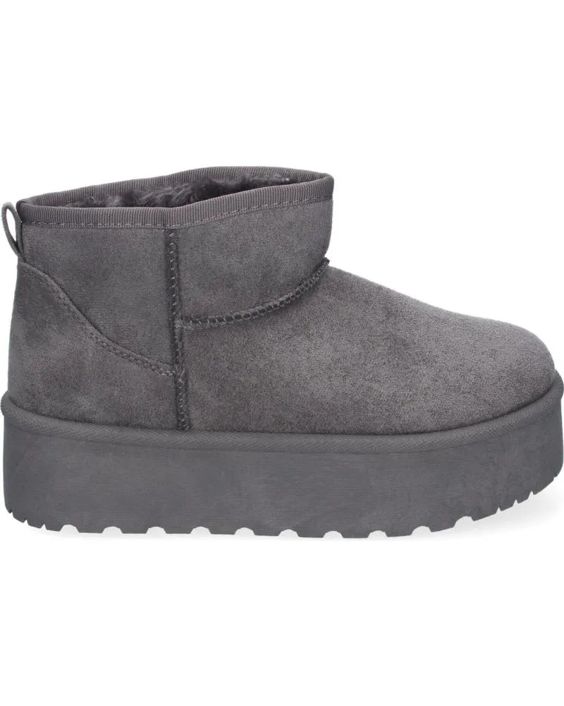 Botines PUNTOSALAO  de Mujer BOTAS AUSTRALIANAS DE PLATAFORMA Y PELO PARA MUJER COLOR GRI  VARIOS COLORES