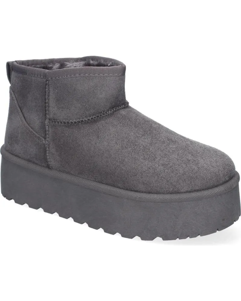 Botines PUNTOSALAO  de Mujer BOTAS AUSTRALIANAS DE PLATAFORMA Y PELO PARA MUJER COLOR GRI  VARIOS COLORES