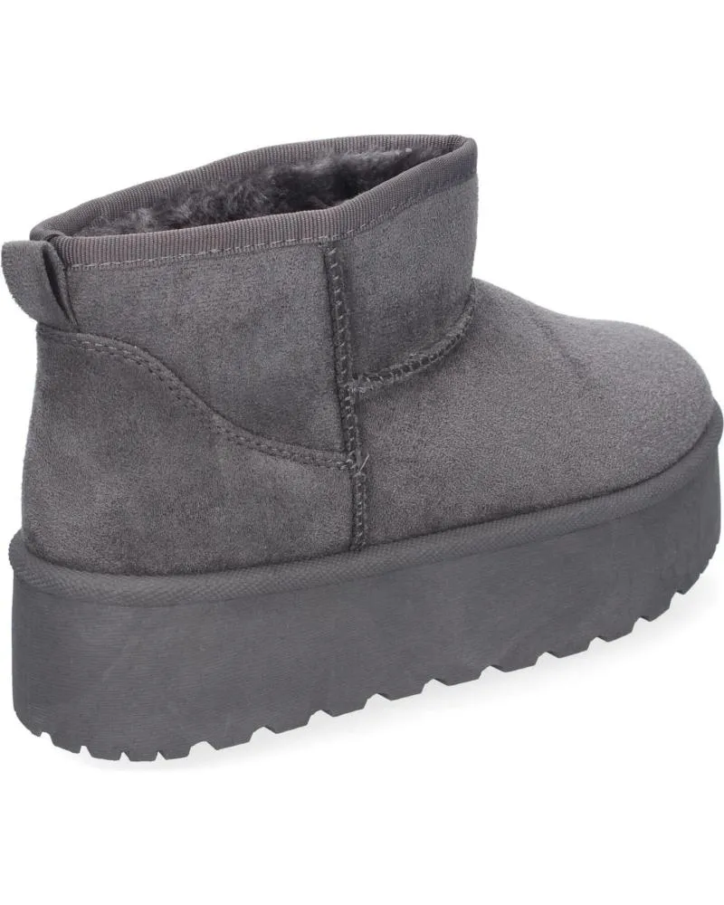 Botines PUNTOSALAO  de Mujer BOTAS AUSTRALIANAS DE PLATAFORMA Y PELO PARA MUJER COLOR GRI  VARIOS COLORES
