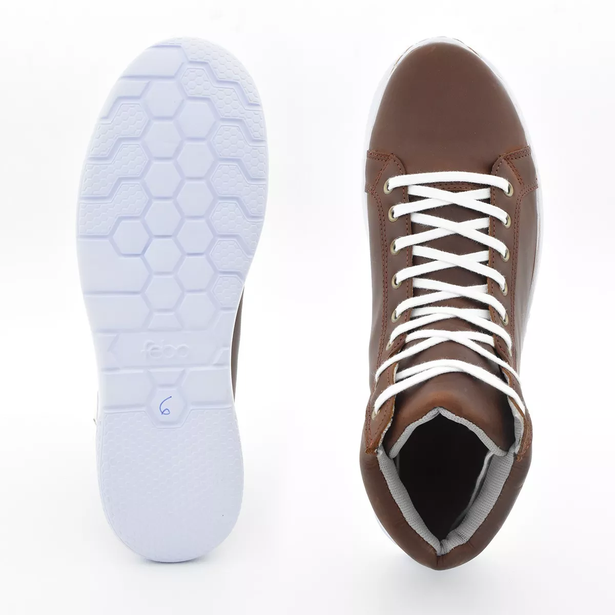 BOTITA URBANA CUERO HOMBRE 4650 TALLE ESPECIAL FREE COMFORT 275 