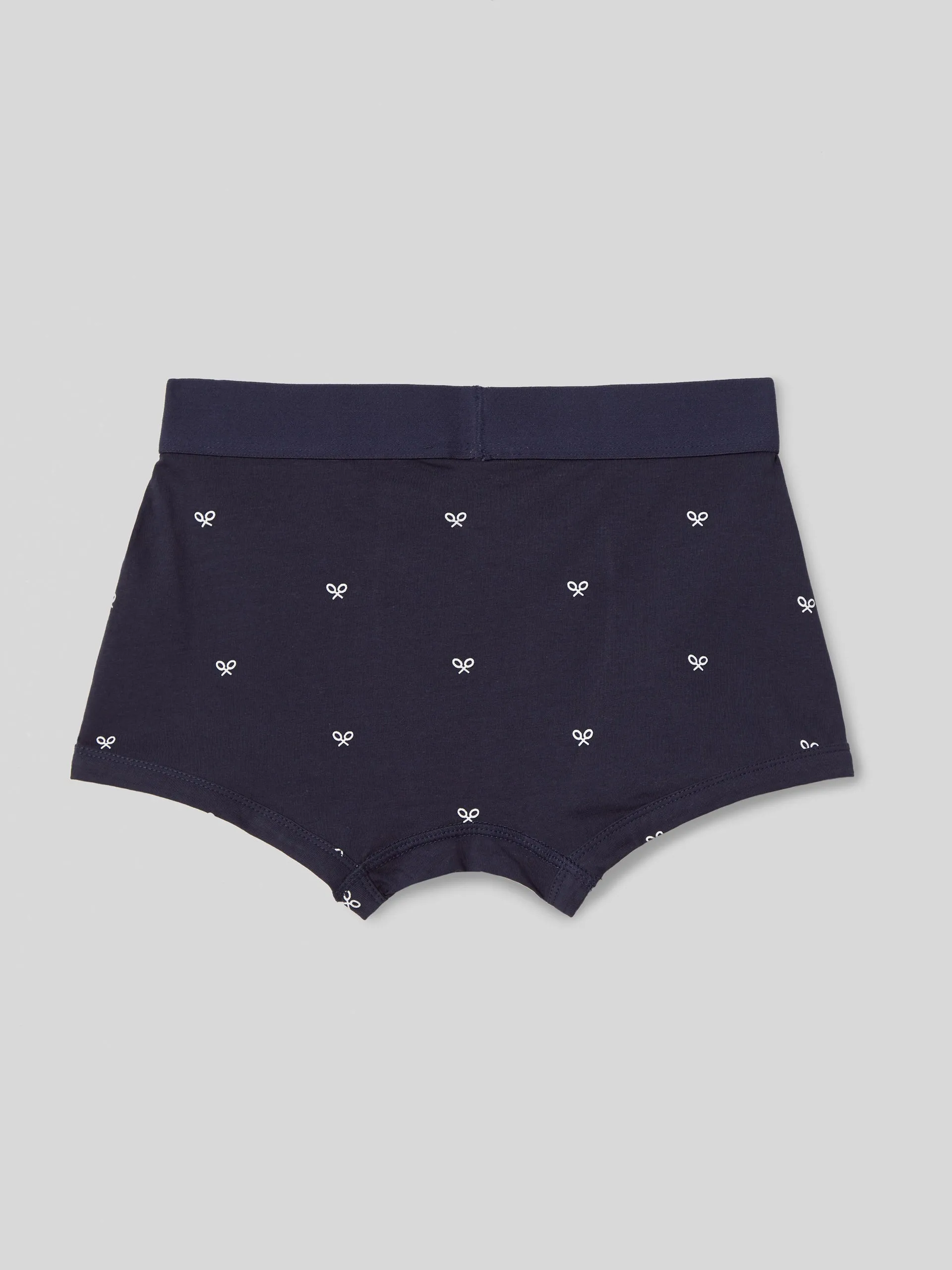 Boxer marino raquetas blancas