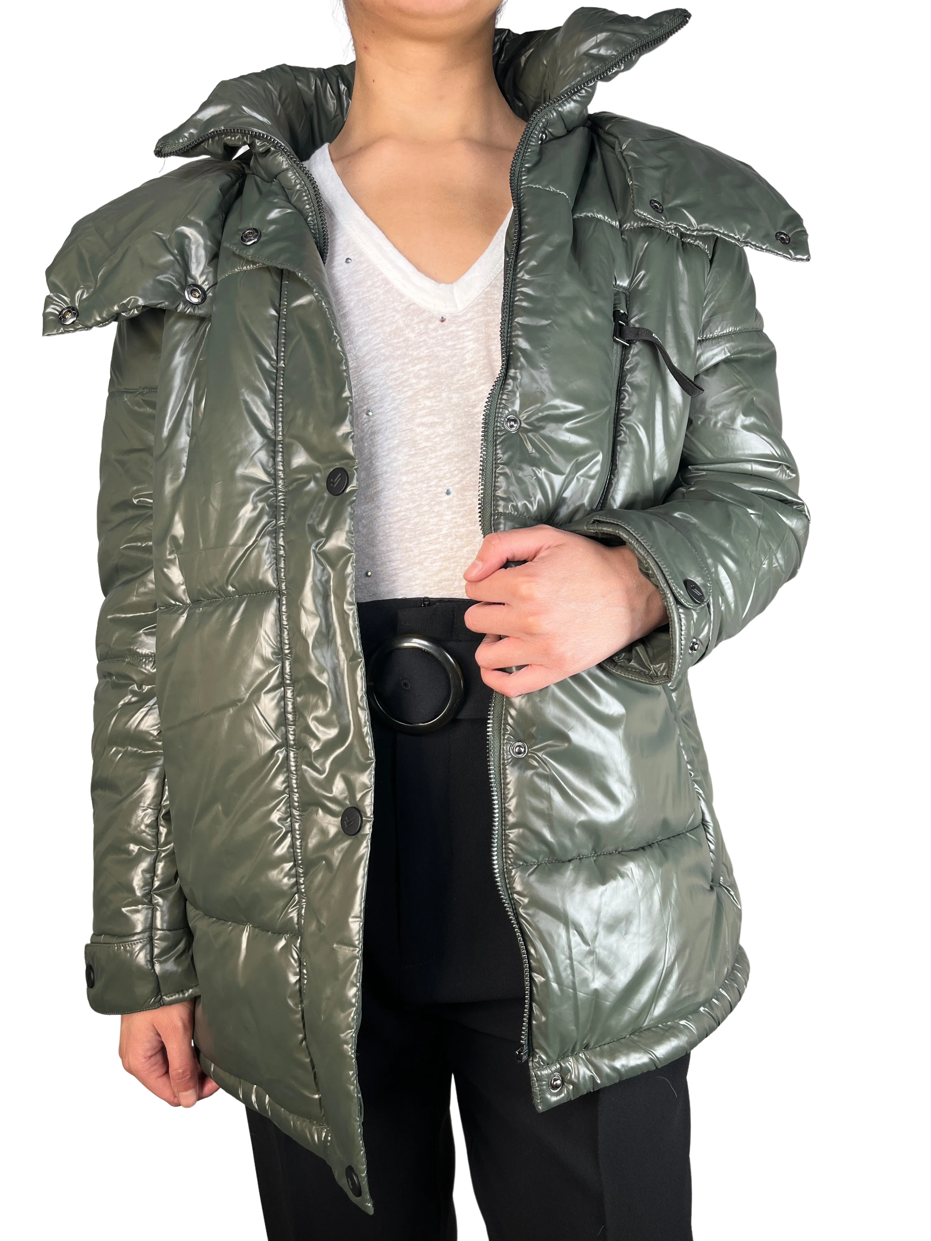 BUBBA Parca Winter Classic Puffa Pesto
