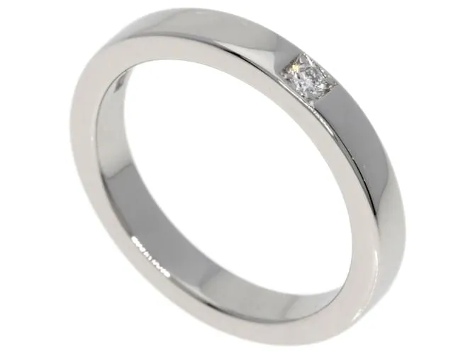 Bulgari Anillo de diamante Bvlgari Marry Me 1P en platino PT950 para mujeres 