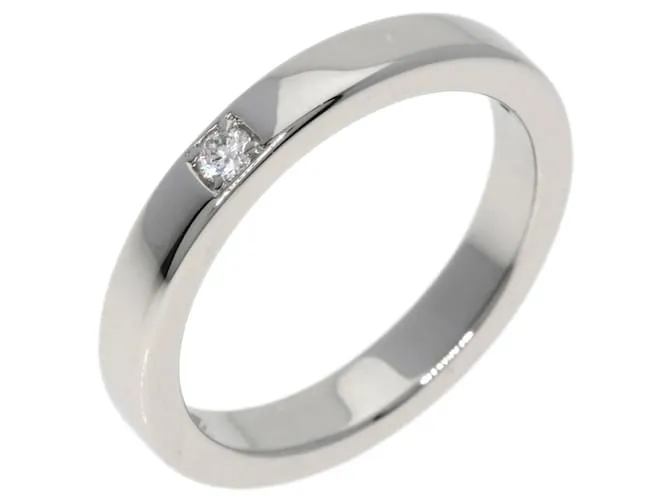 Bulgari Anillo de diamante Bvlgari Marry Me 1P en platino PT950 para mujeres 