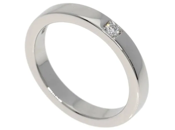 Bulgari Anillo de diamante Bvlgari Marry Me 1P en platino PT950 para mujeres 