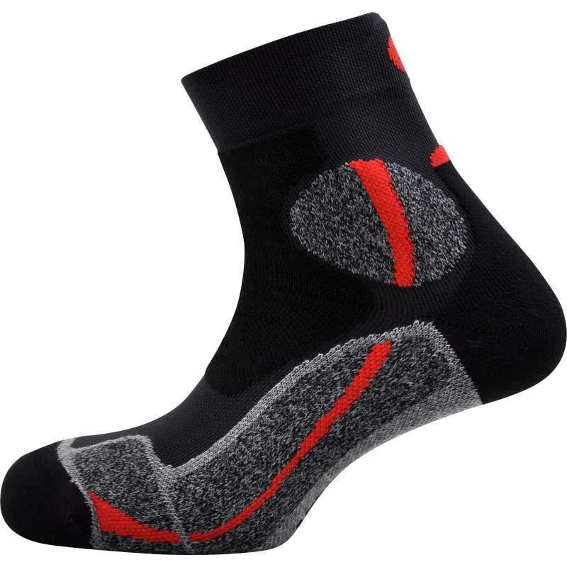 Calcetines de trekking de mediana Monnet de expertos (rojo)