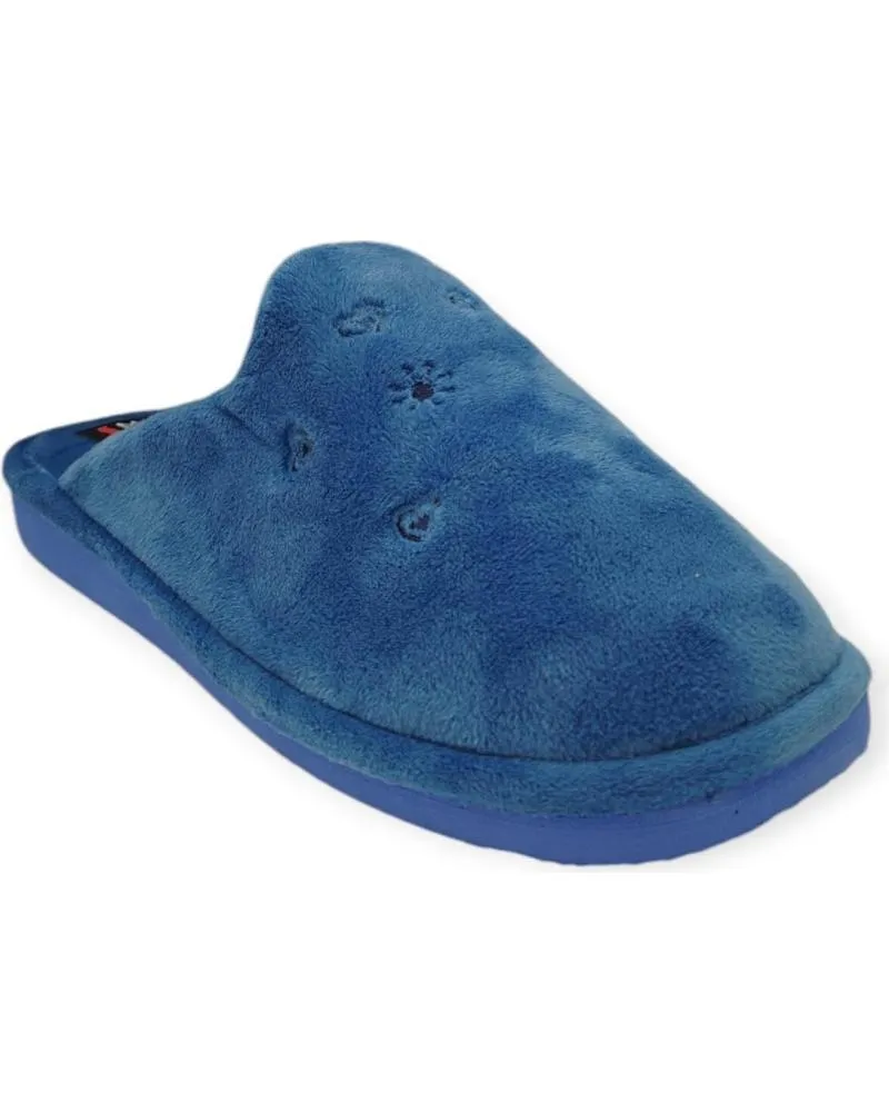 Calzado de casa BEREVERE  de Mujer ZAPATILLA CASA  AZUL