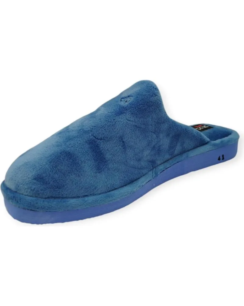 Calzado de casa BEREVERE  de Mujer ZAPATILLA CASA  AZUL