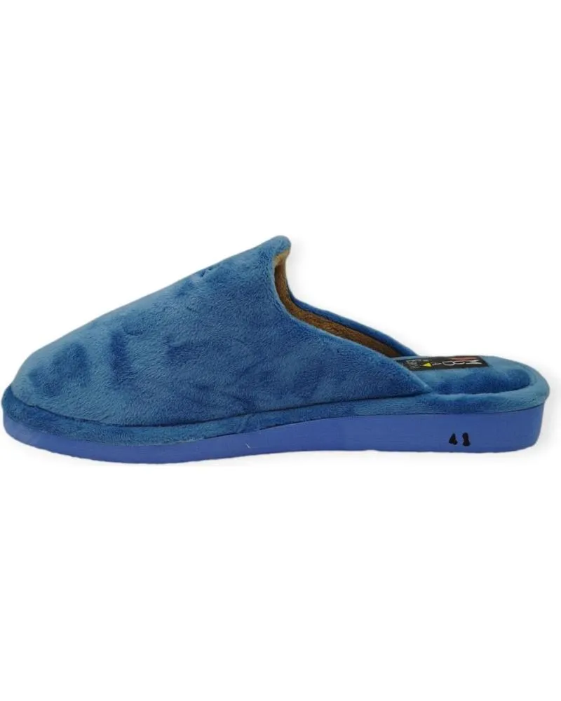 Calzado de casa BEREVERE  de Mujer ZAPATILLA CASA  AZUL