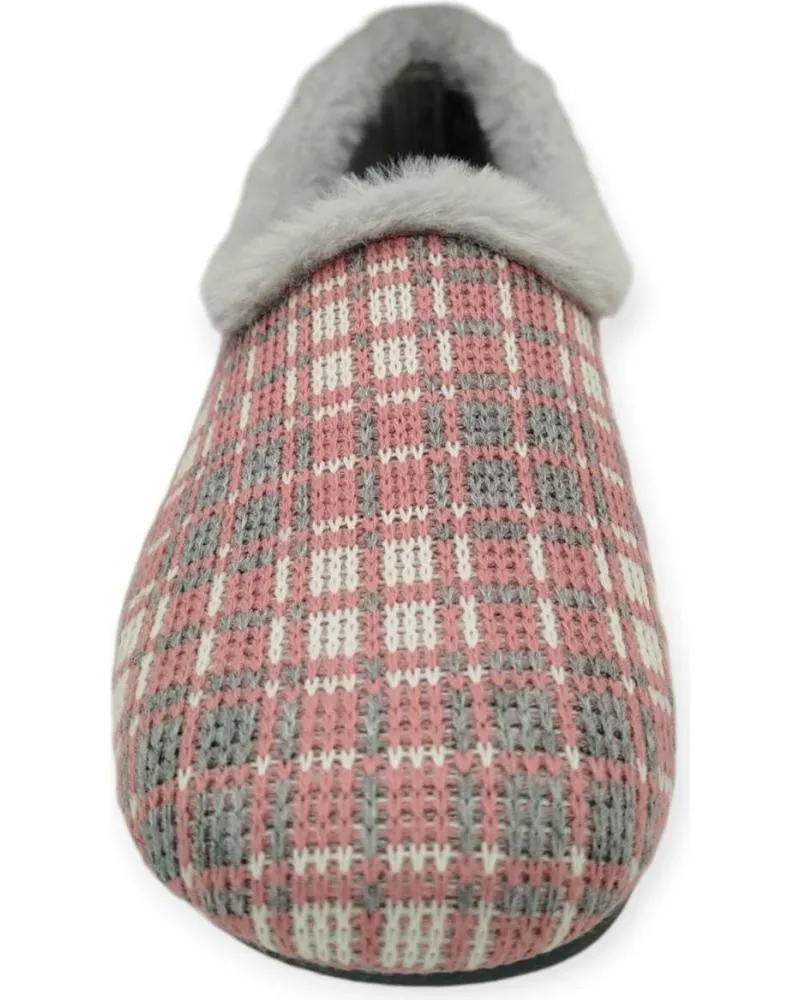 Calzado de casa BEREVERE  de Mujer ZAPATILLA CASA CERRADA  BEIGE