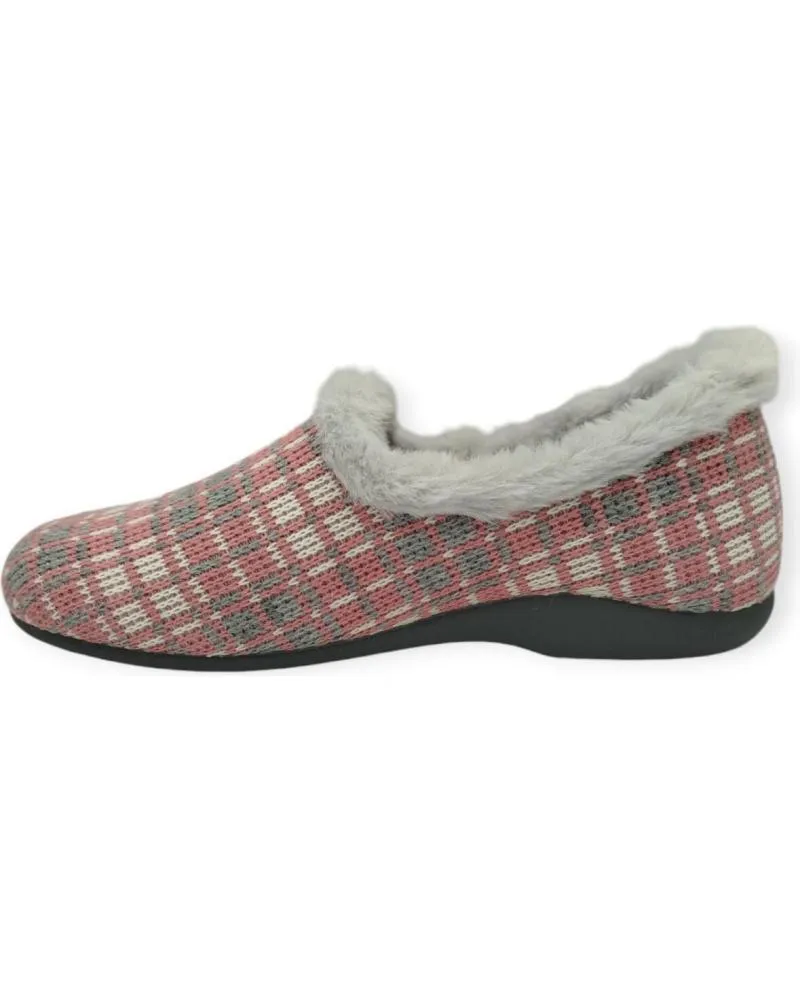 Calzado de casa BEREVERE  de Mujer ZAPATILLA CASA CERRADA  BEIGE
