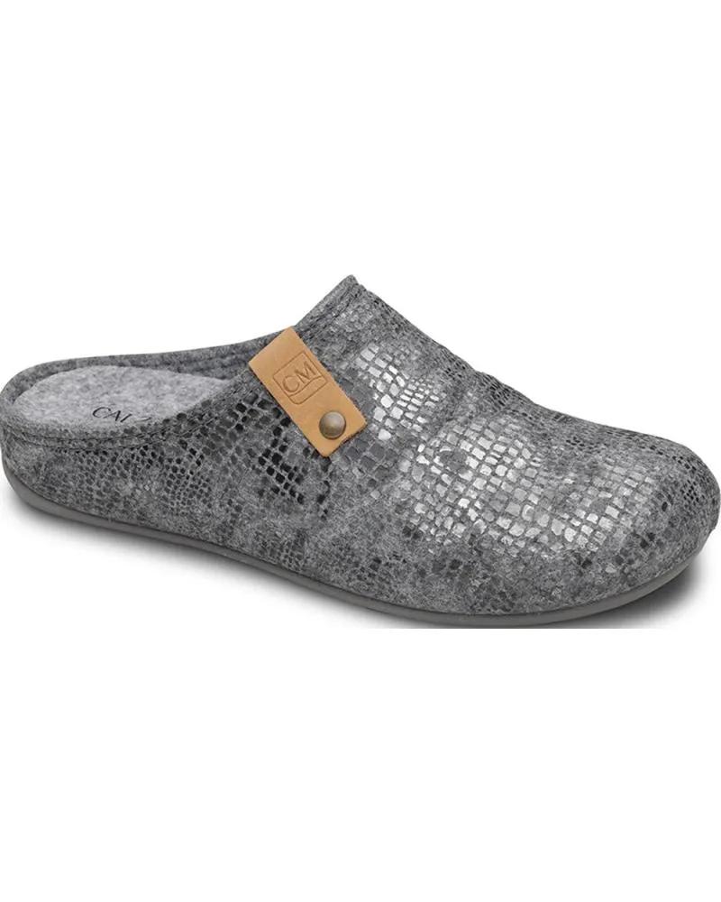 Calzado de casa CALZAMEDI  de Mujer ZAPATOS PARA IR POR CASA 6578  PLATA
