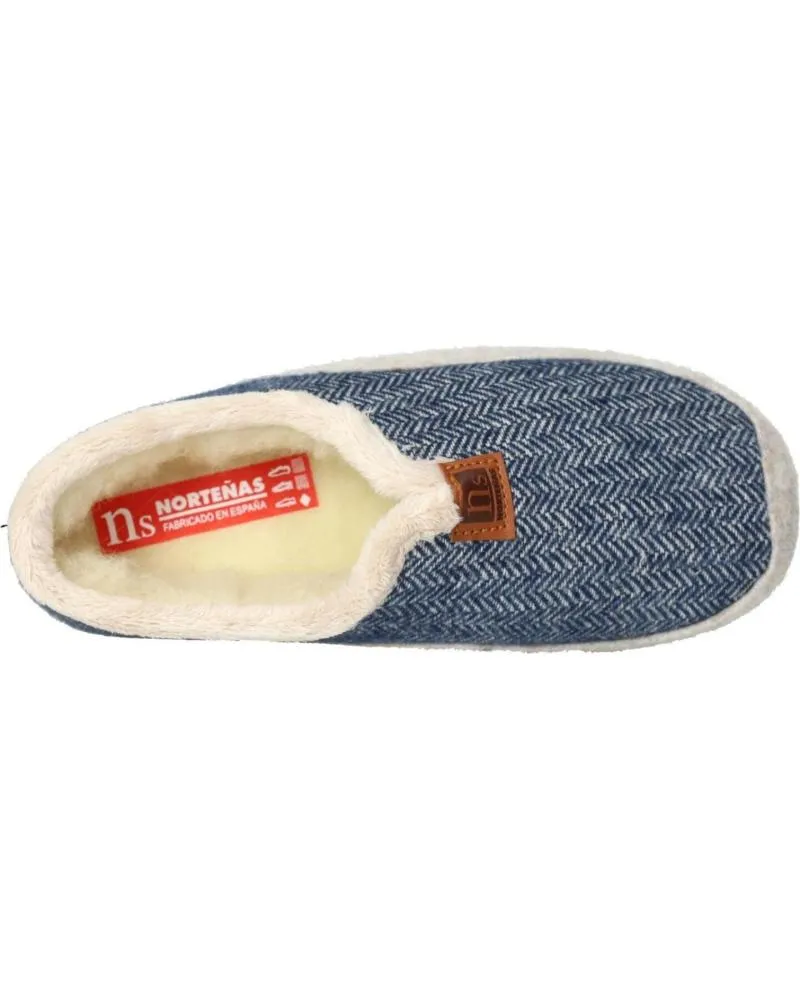 CALZADO DE CASA NORTEÑAS  DE MUJER 46323  MARINO