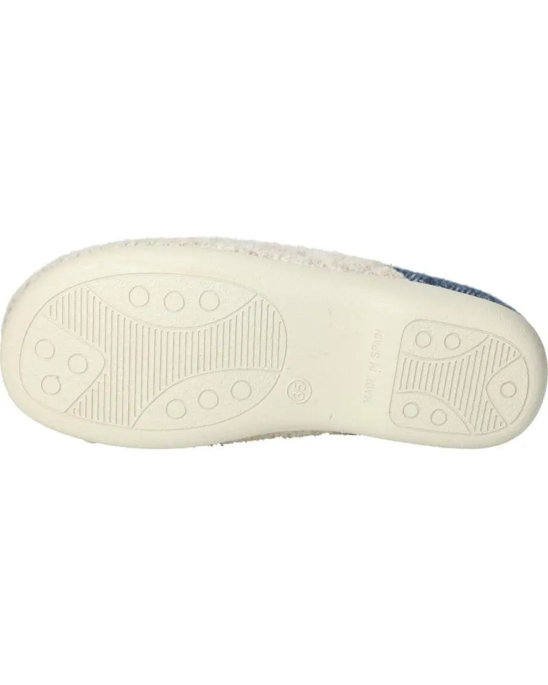CALZADO DE CASA NORTEÑAS  DE MUJER 46323  MARINO