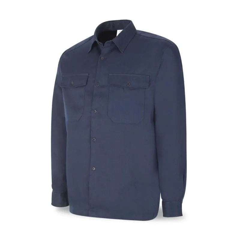 CAMISA IGNIFUGA MARCA 988CAIA/N AZUL MARINO