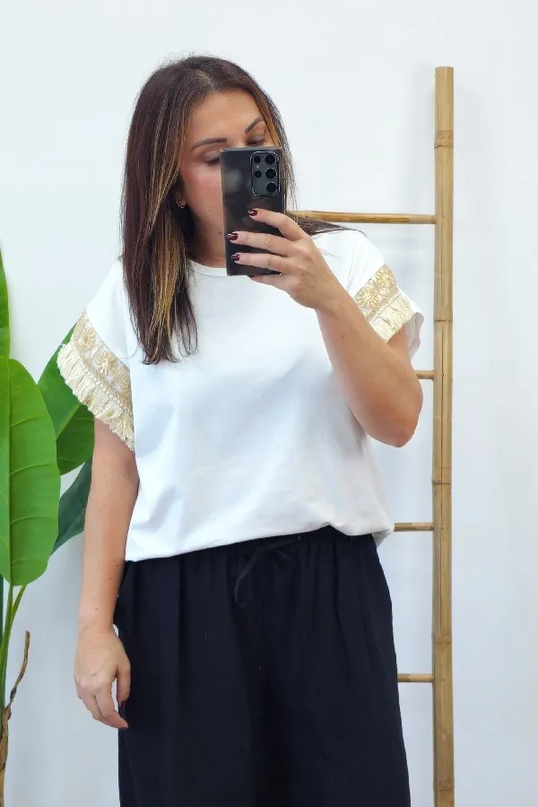 Camiseta Azka Blanca