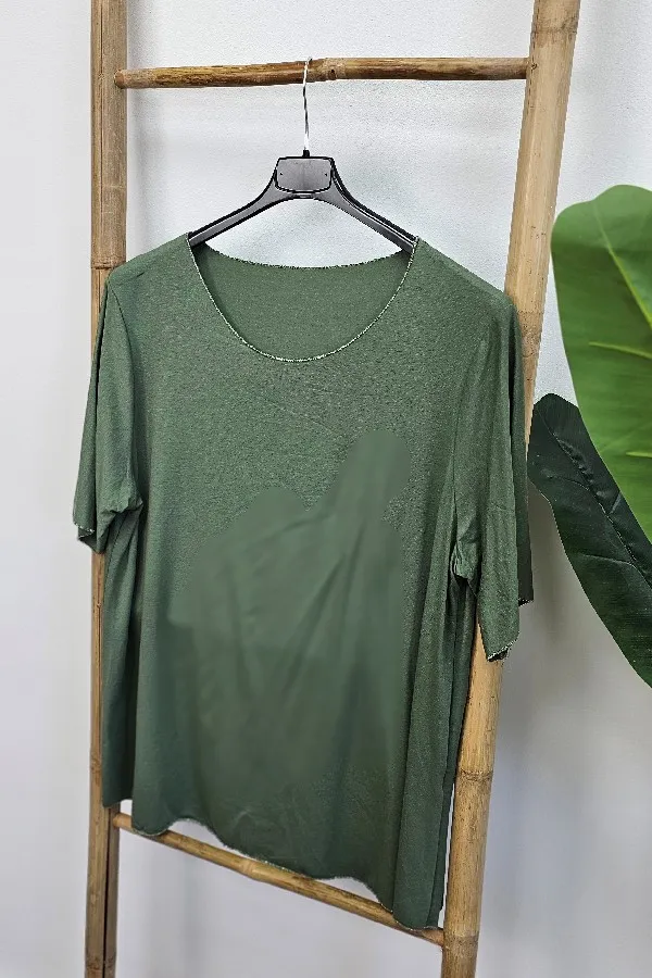 Camiseta Basic Kaki