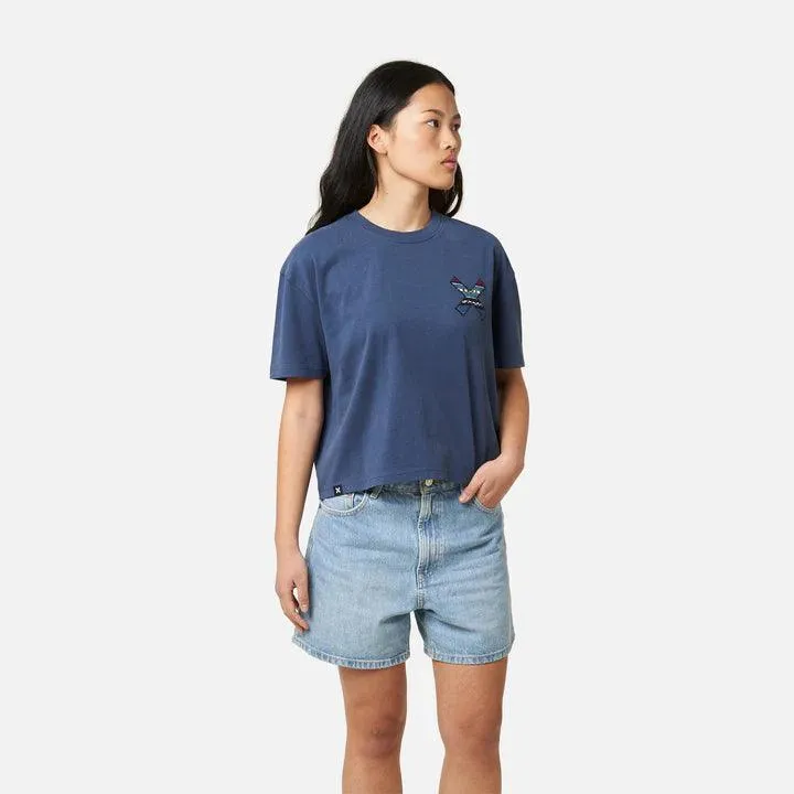 Camiseta Blue Banana Classic Woman Imperial Blue