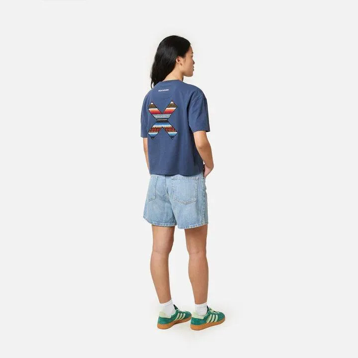 Camiseta Blue Banana Classic Woman Imperial Blue