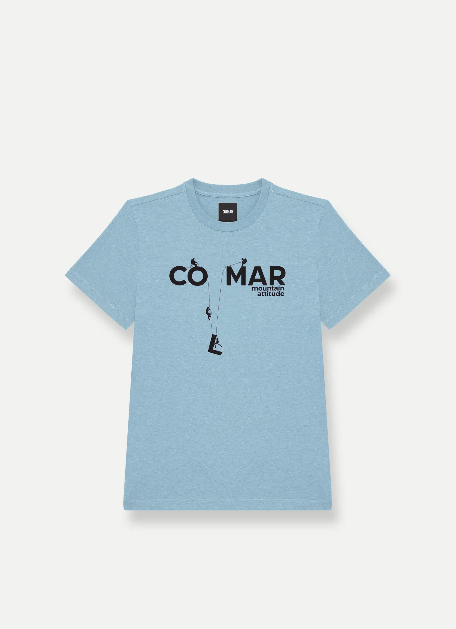 Camiseta de manga corta de tejido reciclado