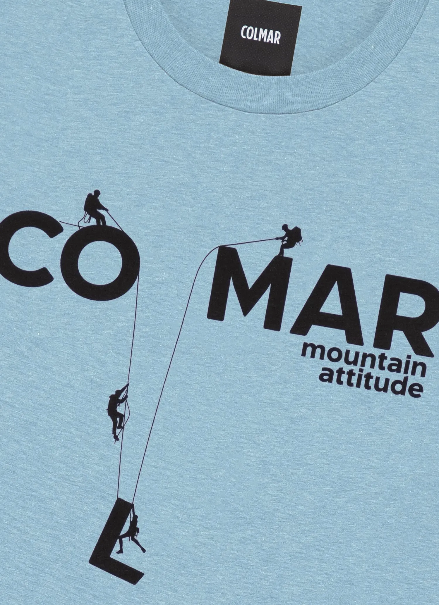 Camiseta de manga corta de tejido reciclado