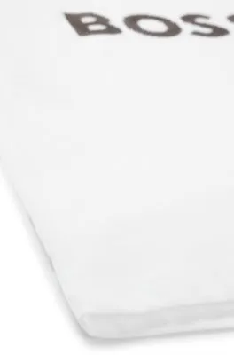 Camiseta de manga larga para niños en algodón con logo de puntos de silicona