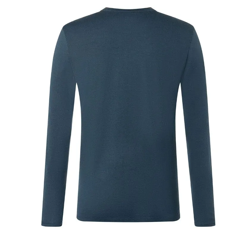 Camiseta de manga larga SUPER.NATURAL M TRACE HILL (Blueberry/Various)