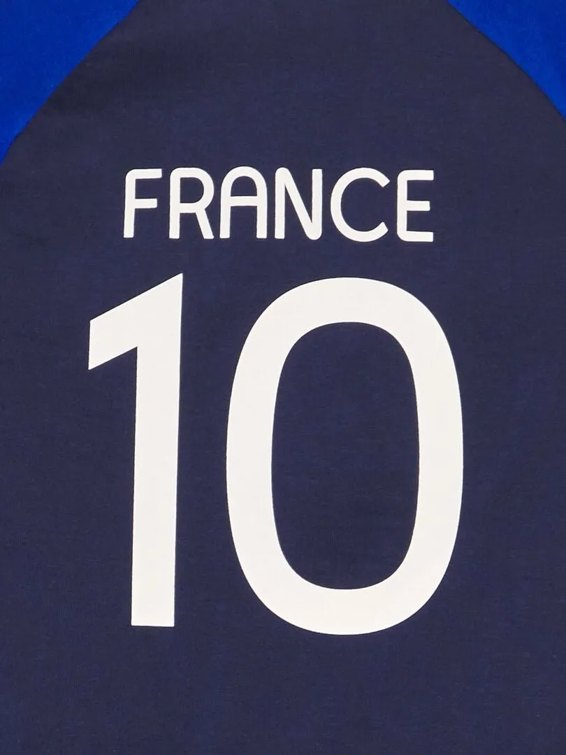 CAMISETA DEPORTIVA 'FRANCIA'  AZUL