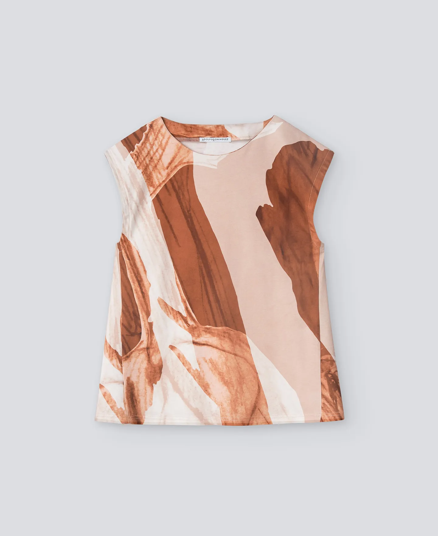 Camiseta estampada manga japonesa mujer