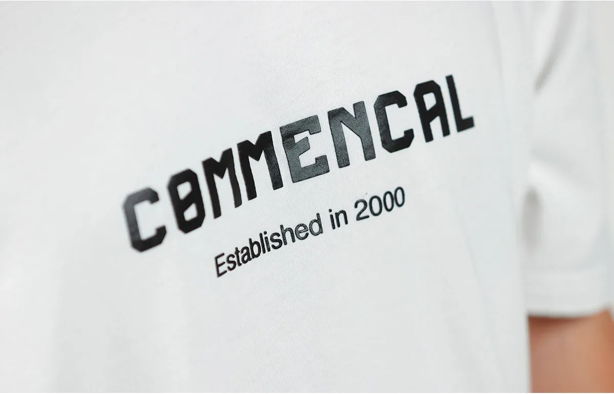 CAMISETA MANGA CORTA COMMENCAL CORPORATE WHITE