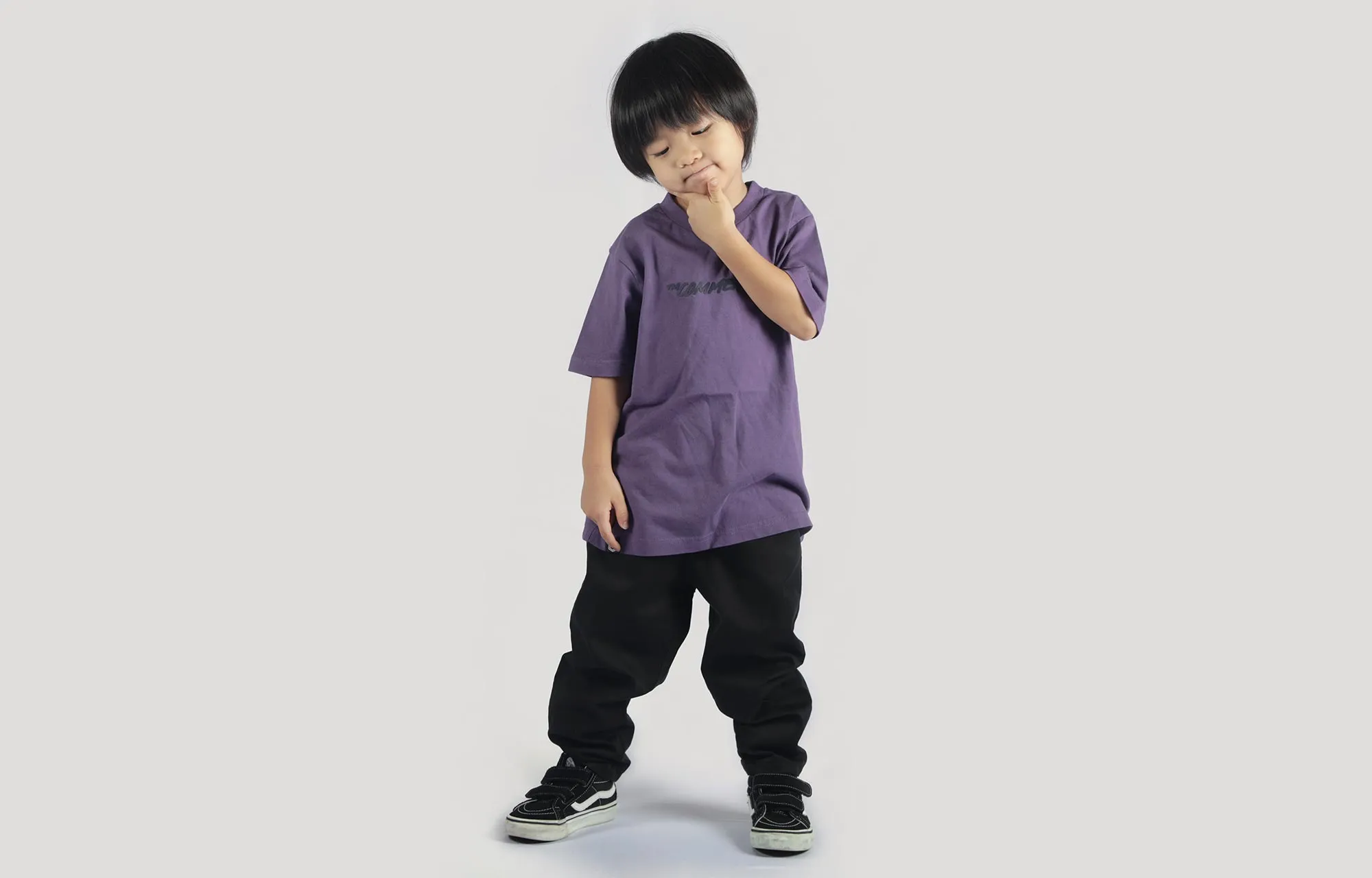 CAMISETA MANGA CORTA COMMENCAL KIDS OLD PURPLE