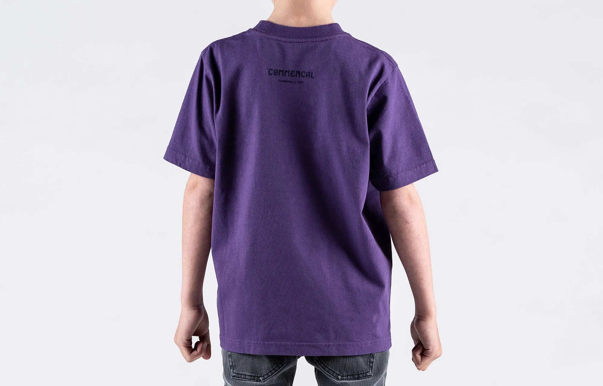 CAMISETA MANGA CORTA COMMENCAL KIDS OLD PURPLE