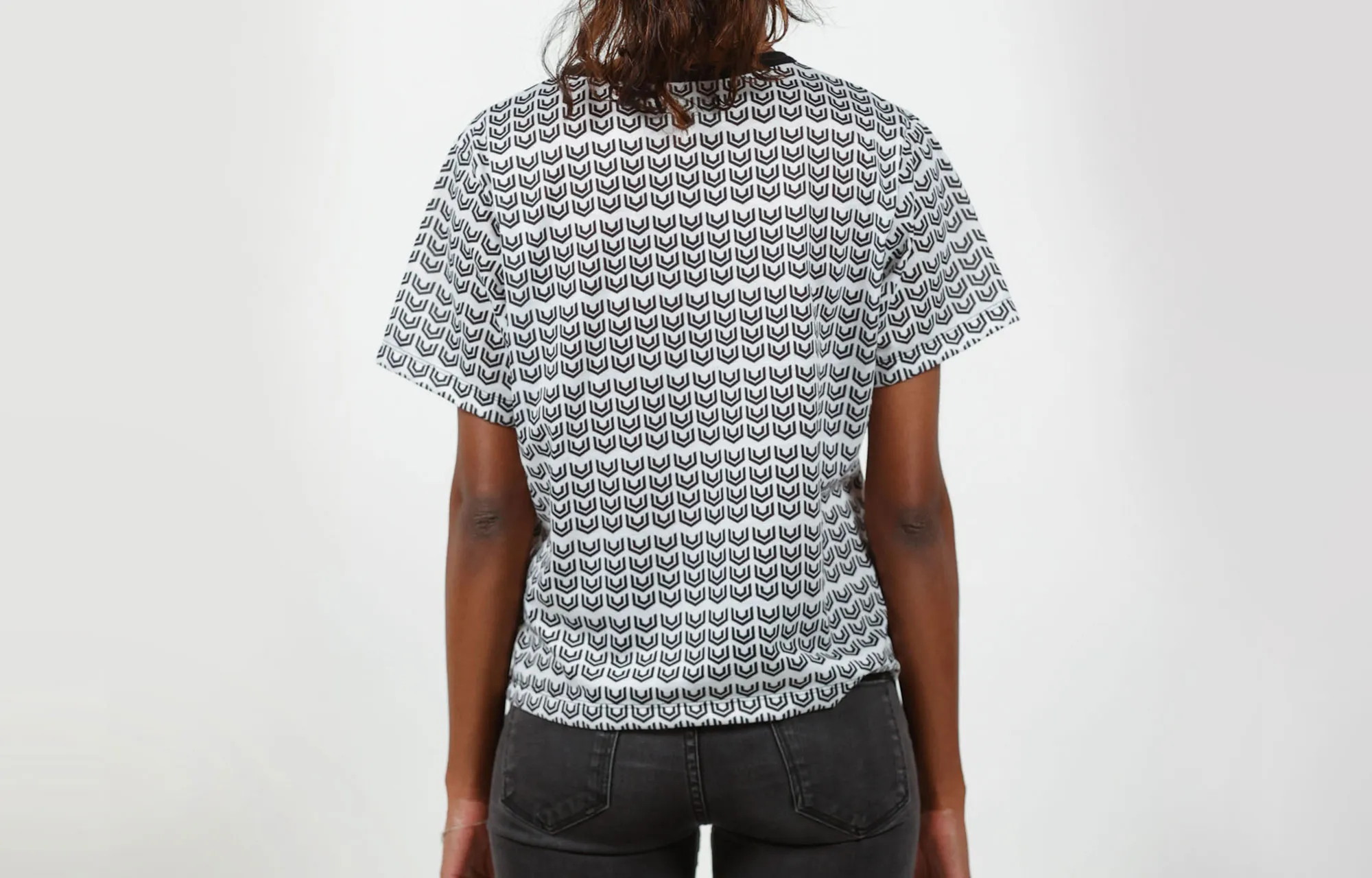 CAMISETA MANGA CORTA COMMENCAL WOMEN MONOGRAM BLACK & WHITE