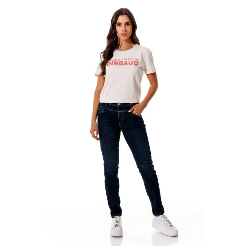 CAMISETA MANGA CORTA PARA MUJER LEMARITHé GIRBAUD